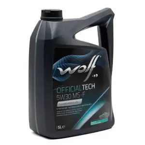 5L 5 Liter WOLF OFFICIALTECH 5W30 MS-F Motoröl Öl FORD WSS-M2C913-C/D RENAULT RN0700