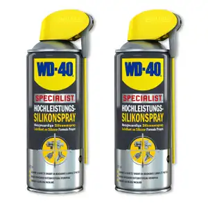 WD-40 SPECIALIST 49377 Silikonspray Hochleistungssilikonspray 2x 400ml