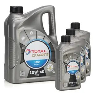 8L 8 Liter TOTAL QUARTZ 7000 ENERGY Motoröl Öl 10W-40 10W40 VW 501.01/505.00