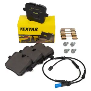 TEXTAR 2203901 Bremsbeläge + Wako BMW X5 G05 X5M F95 X6 G06 X6M F96 X7 G07 M50i hinten