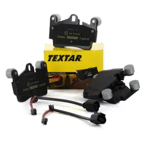 TEXTAR 2369402 Bremsbeläge + Wako AUDI Q7 4L PORSCHE Cayenne 9PA VW Touareg 7L hinten