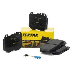 TEXTAR 2206101 Bremsbeläge + Wako MERCEDES W205 S205 C257 W213 S213 vorne