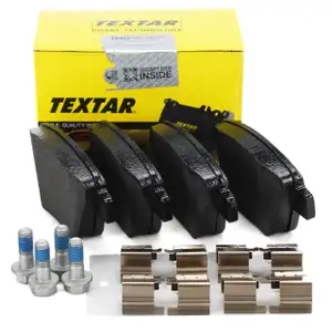 TEXTAR 2456301 Bremsbeläge VW Golf 6 Touran AUDI A1 8X A3 8P hinten 5K0698451C