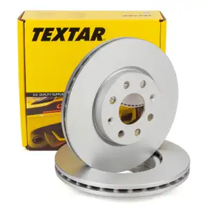 TEXTAR 92145703 Bremsscheiben Satz FIAT Punto (199_) OPEL Adam 14 Zoll Corsa D E vorne