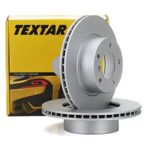 TEXTAR 92132805 Bremsscheiben Satz BMW 1er E81 E87 E88 E82 3er E90 ohne M-Technik vorne