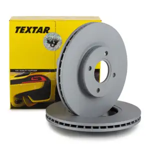 TEXTAR 92252403 Bremsscheiben Satz FORD B-Max Fiesta 6 MK6 vorne