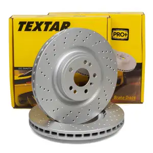 TEXTAR 92254405 Bremsscheiben Satz MERCEDES GLE M-Klasse W166 C292 vorne 1664211500