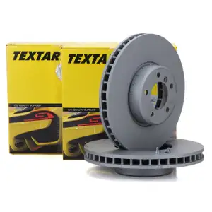 TEXTAR 92182425 Bremsscheiben Satz BMW 5er E60 E61 550i 535d 6er E63 E64 650i 635d vorne