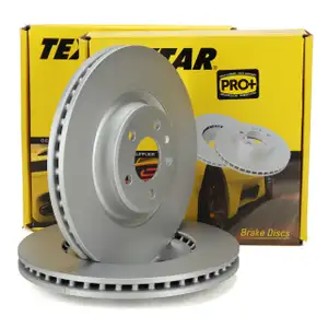 TEXTAR 92229205 Bremsscheiben Satz AUDI A4 B8 A5 8T 8F A6 C7 A7 4G Q5 8RB Macan 95B vorne