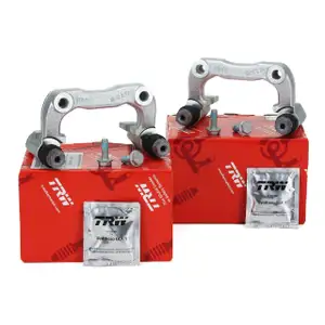 2x TRW Bremssattelhalter BDA589/590 für AUDI SEAT SKODA VW hinten links rechts