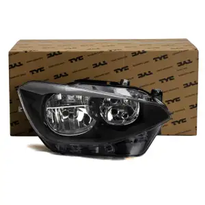 TYC HALOGEN Hauptscheinwerfer Scheinwerfer + LWR BMW 1er F20 F21 vorne rechts 63117229672