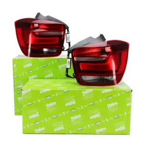 2x VALEO LED Heckleuchte Rückleuchte + Lampenträger BMW 1er F20 F21 bis 02.2015