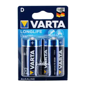 2x VARTA 4920 LR20 MN1300 Batterie LONGLIFE POWER Alkaline D MONO 1,5V