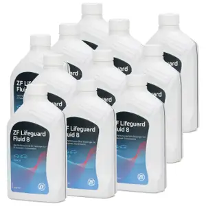 11L 11 Liter ZF PARTS Getriebeöl Automatikgetriebeöl LifeGuard FLUID 8 ATF 8HP