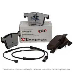 ZIMMERMANN Bremsbeläge rd:z + Sensor PORSCHE 944 2.5 Turbo 3.0 S2 968 3.0 vorne / hinten