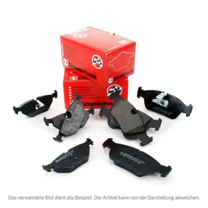 ZIMMERMANN Bremsbeläge FORD Focus 2 3 C-MAX VOLVO C30 C70 S40 V40 V50 vorne + hinten