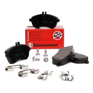 ZIMMERMANN Bremsbeläge MERCEDES C-Klasse W204 C204 S204 ohne Sportpaket vorne