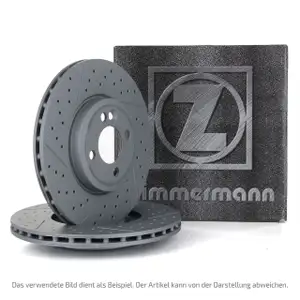 ZIMMERMANN Bremsscheiben Satz MINI F55 F56 F54 F60 F57 17/18 Zoll vorne 34106864133