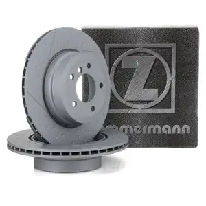 ZIMMERMANN Bremsscheiben für BMW 1er E88 E82 135i 123d Performance Brake hinten