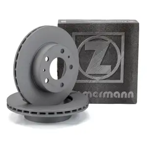 ZIMMERMANN Bremsscheiben Satz CITROEN Jumpe FIAT Ducato PEUGEOT Boxer vorne