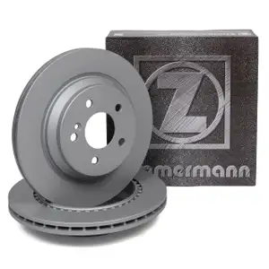 ZIMMERMANN Bremsscheiben Satz MERCEDES S-Klasse W221 SL R230 hinten 2214231212