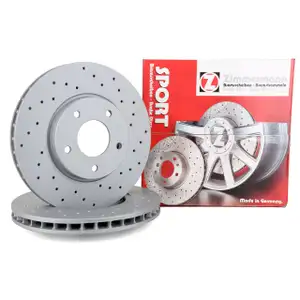 Zimmermann SPORT Bremsscheiben für Jaguar XJ 8 3.2/4.0 R4.0 XK 8 4.0 R4.2 vorne