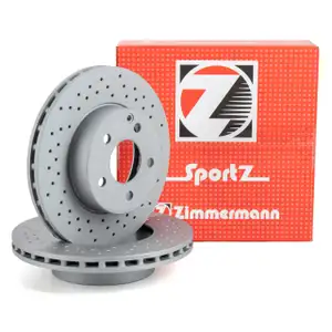 Zimmermann SPORT Bremsscheiben Satz MERCEDES W204 C180 C180-220 CDI vorne