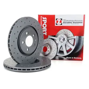 Zimmermann SPORT Bremsscheiben für VW Golf 3 Passat Vento 2.0 GTI 2.8VR6 vorne