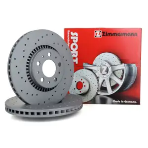 Zimmermann SPORT Bremsscheiben für Volvo S60 S80 V70 XC70 Cross Country vorne