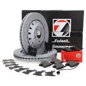 Zimmermann FORMULA Z Bremsscheiben + Beläge + Wako AUDI RS3 (8V) 367/400 PS vorne