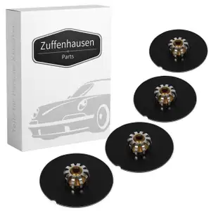 4x Bremsträgerplatte 30mm für PORSCHE 964 993 996 997 Boxster Cayman hinten 99635208600