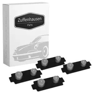 4x Bremsträgerplatte 36/40mm für PORSCHE Boxster Cayman (986 987) vorne 99635108802