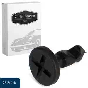 25x Clips Befestigungsclip Motorraum Motorraumabdeckung für PORSCHE 95557271000