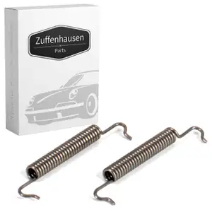 2x Feder Bremsbacken für PORSCHE 996 997 991 992 Boxster Cayenne Panamera Taycan 298609717