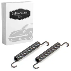 2x Feder Bremsbacken für PORSCHE 356 911 964 993 924 928 944 968 Boxster (986) 90135293210