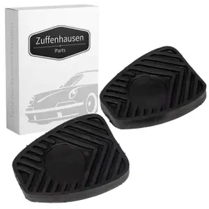 2x Pedalgummi Kupplung Bremse für PORSCHE 356 911 912 914 964 993 959 91442321000