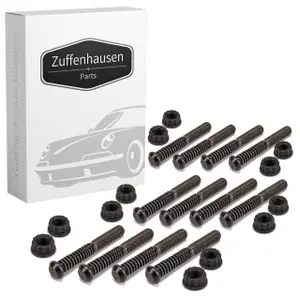 12x Pleuelschraube 9x70mm + Pleuelmutter für PORSCHE 993 966 997 Carrera Turbo