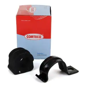 CORTECO Stabilager + Halter Schelle für AUDI A3 SEAT SKODA VW GOLF 4 vorne