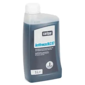 1L 1 Liter CARIPAR ANTIFREEZE BLC 87 Frostschutz Kühlerfrostschutz Konzentrat BLAU/GRÜN