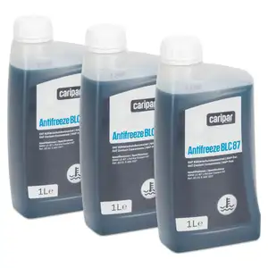 3L 3 Liter CARIPAR ANTIFREEZE BLC 87 Frostschutz Kühlerfrostschutz Konzentrat BLAU/GRÜN