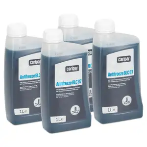 4L 4 Liter CARIPAR ANTIFREEZE BLC 87 Frostschutz Kühlerfrostschutz Konzentrat BLAU/GRÜN