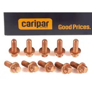 10x CARIPAR Schraube M8x1,25 für MERCEDES-BENZ SMART 0009906703