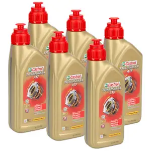 6L 6 Liter CASTROL TRANSMAX ATF DEXRON VI MERCON LV MULTIVEHICLE Automatikgetriebeöl