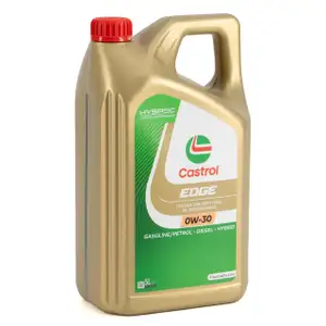 5L 5 Liter CASTROL EDGE 0W-30 Motoröl BMW LL04 LL19FE MB 229.31/51 Renault RN0700/0710