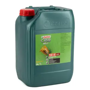 20L 20 Liter CASTROL CRB MULTI 15W-40 CI-4/E7 Motoröl CUMMINS DEUTZ MACK MB 228.3 CAT