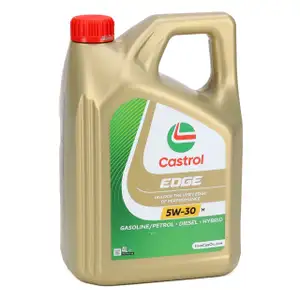 4L 4 Liter CASTROL EDGE 5W-30 M Motoröl ACEA C3 API SN BMW Longlife-04 MB 229.31/51/52