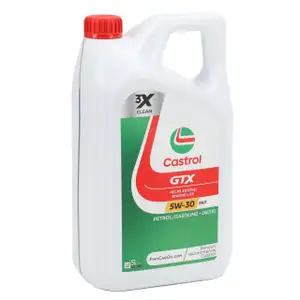 5L 5 Liter CASTROL GTX 5W-30 RN17 Motoröl Öl ACEA C3 Renault RN17 MB 226.52