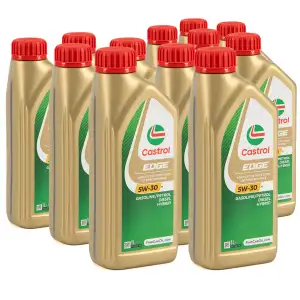 12L 12 Liter CASTROL EDGE 5W-30 M Motoröl ACEA C3 API SN BMW Longlife-04 MB 229.31/51/52