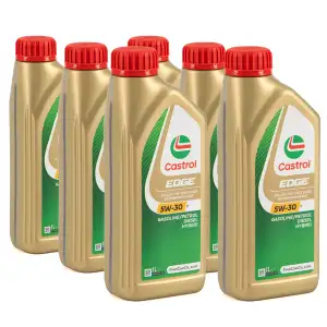 6L 6 Liter CASTROL EDGE 5W-30 M Motoröl ACEA C3 API SN BMW Longlife-04 MB 229.31/51/52