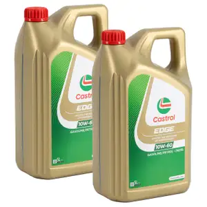 10L 10 Liter CASTROL EDGE 10W-60 Motoröl ACEA A3/B4 API SN/CF BMW M VW 501.01 505.00